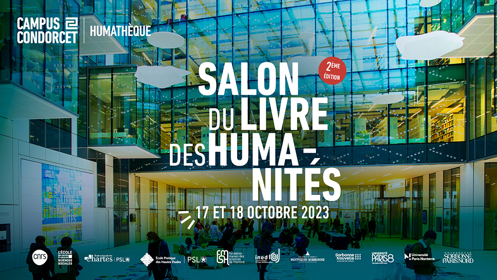 Affiche du Salon du livre 2023